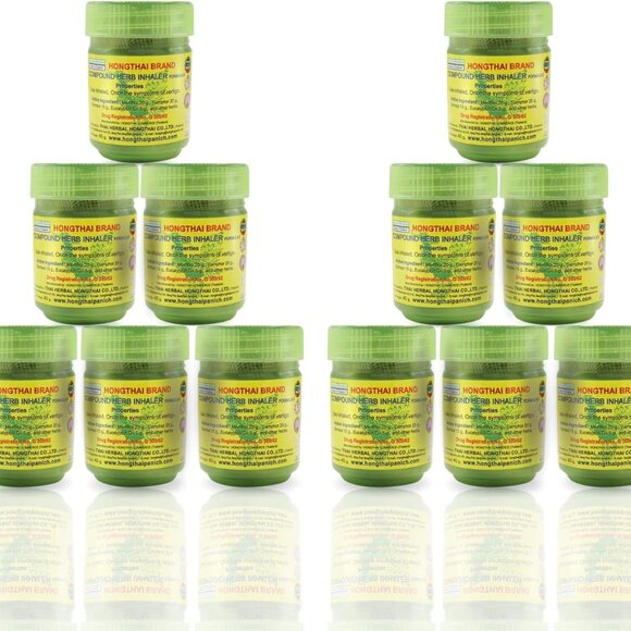 Hong Thai Other - HONG THAI Traditional Thai Herbal Inhalant Pack of 12